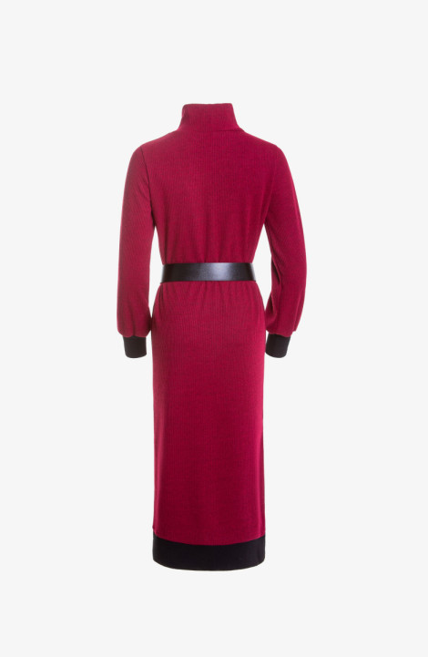 Трикотажное платье Elema 5К-11357-1-164 бордовый