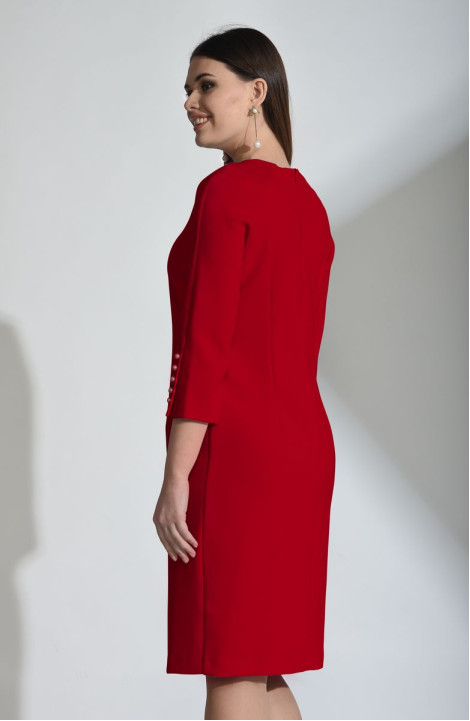 Платье Anelli 447 красный
