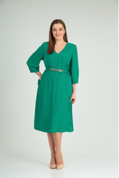 женские платья TVIN 4026 зеленый