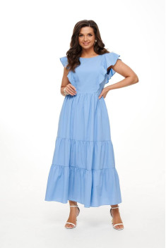 Платье Beautiful&Free 6033 голубой