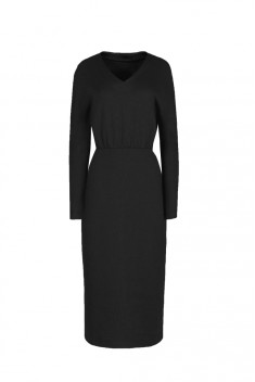 Трикотажное платье Elema 5К-12318-1-170 чёрный