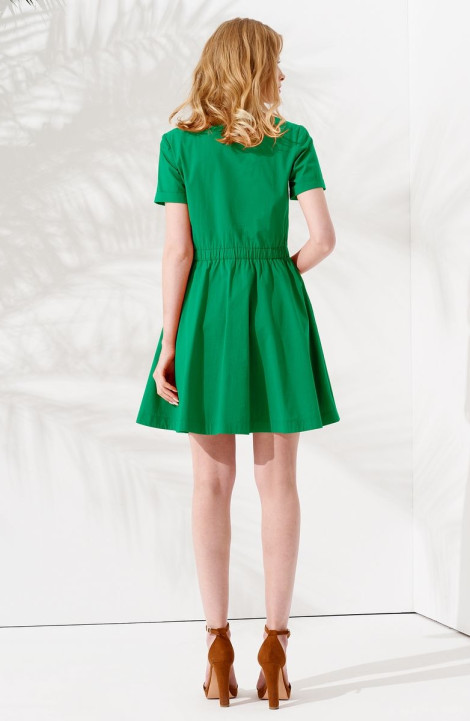 Хлопковое платье Панда 80980w зеленый
