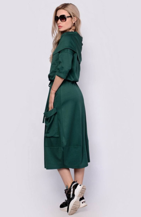 Трикотажное платье Patriciа F14835 зеленый