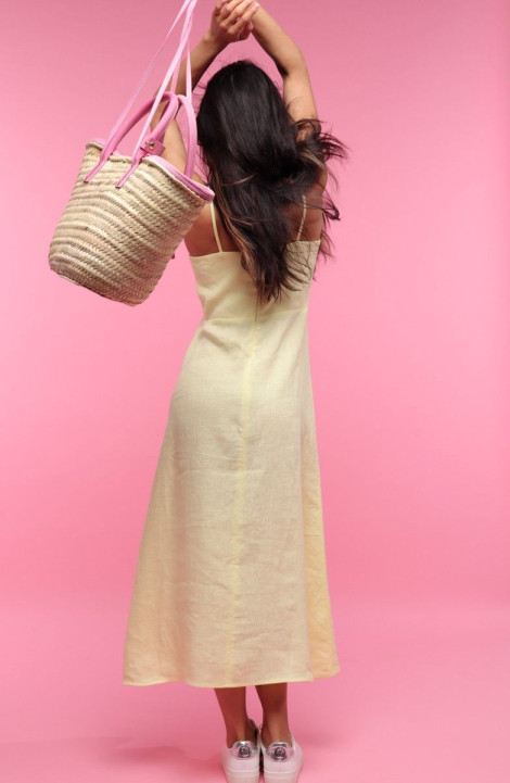 Льняное платье BURO 1051