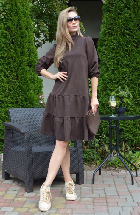 Платье Patriciа F15165 коричневый