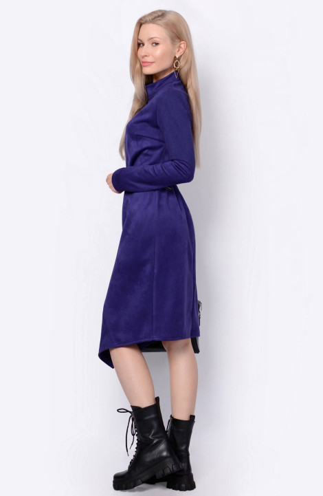 Трикотажное платье Patriciа С15031 фиолетовый