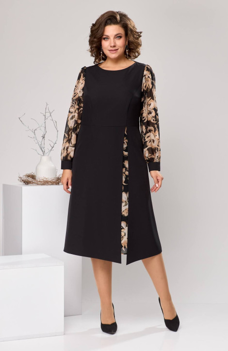 Платье Romanovich Style 1-2608 черный