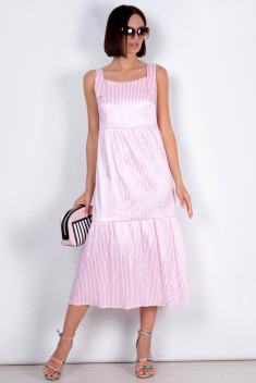 Платье Patriciа NY15339 белый,розовый