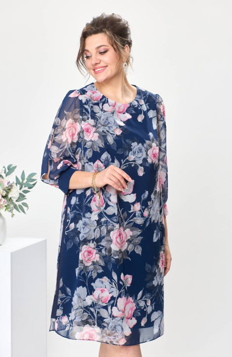 Платье Romanovich Style 1-2628 синий