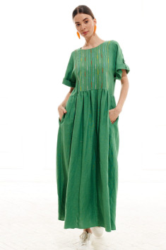 Платье ELLETTO LIFE 1017 зеленый