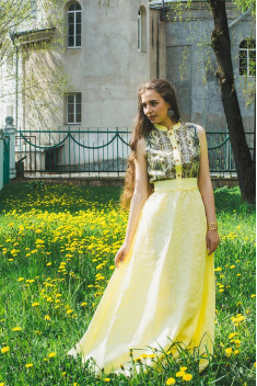 Платье Pavlova 162 желтый
