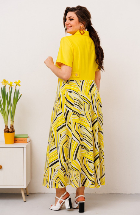 Платье Romanovich Style 1-2468К жёлтый