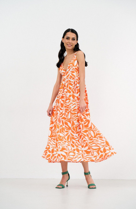 Платье ATTIKA А3732 оранжевый