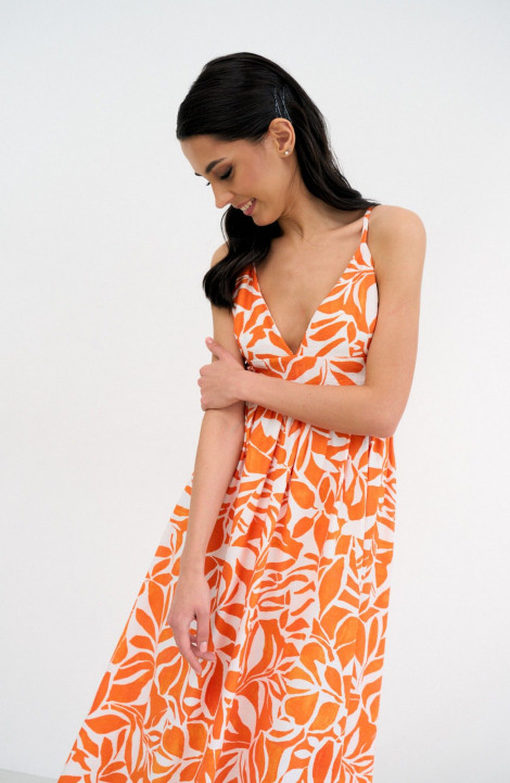 Платье ATTIKA А3732 оранжевый