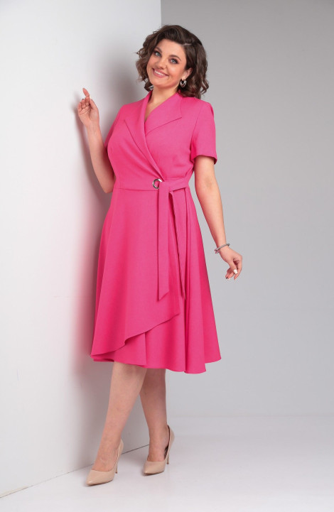 Платье Pocherk 1-015к розовый