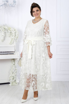 Платье Ninele 7436 белый