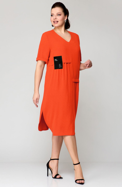 Платье Мишель стиль 1194 оранж