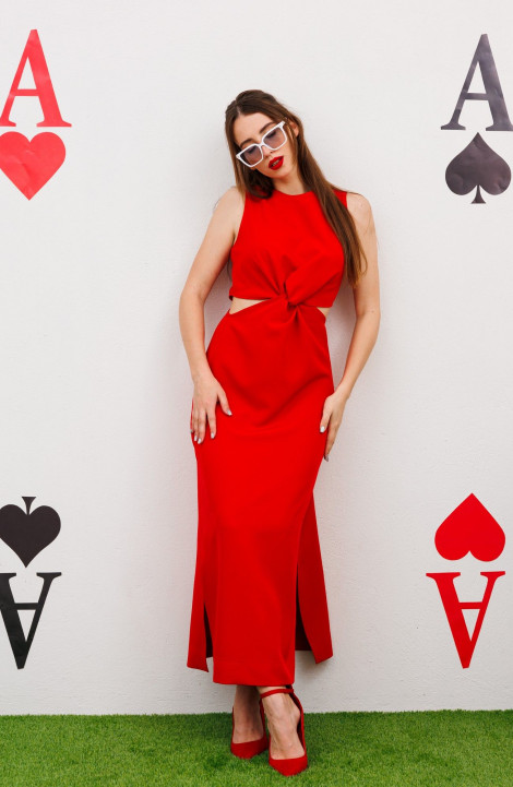 Платье NikVa 551-1 красный