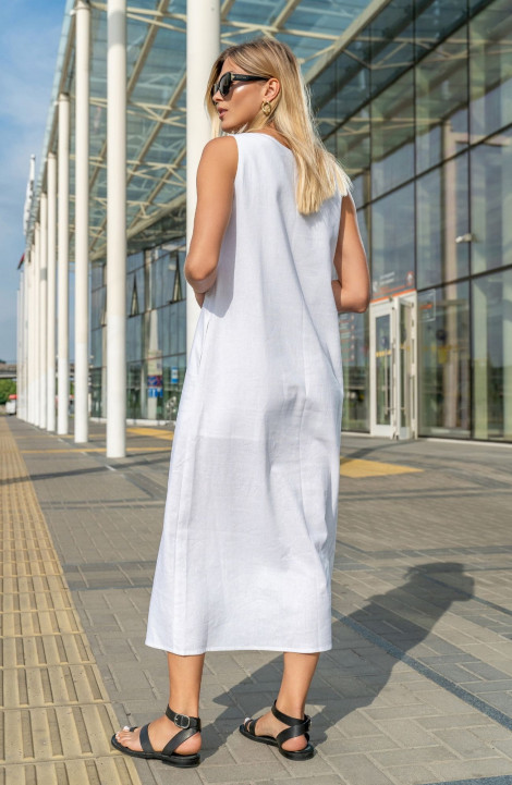Платье SILVERSPICE S-5422 белый