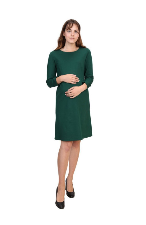 Трикотажное платье BELAN textile 4604 зеленый