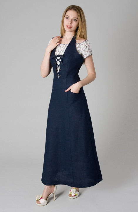 Льняное платье Ouarida 17С-С985