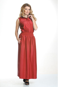 Платье Liona Style 430 красный
