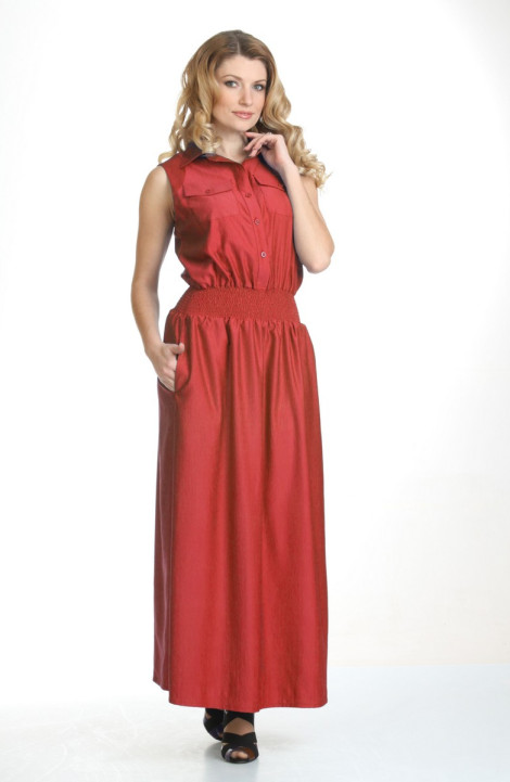 Платье Liona Style 430 красный