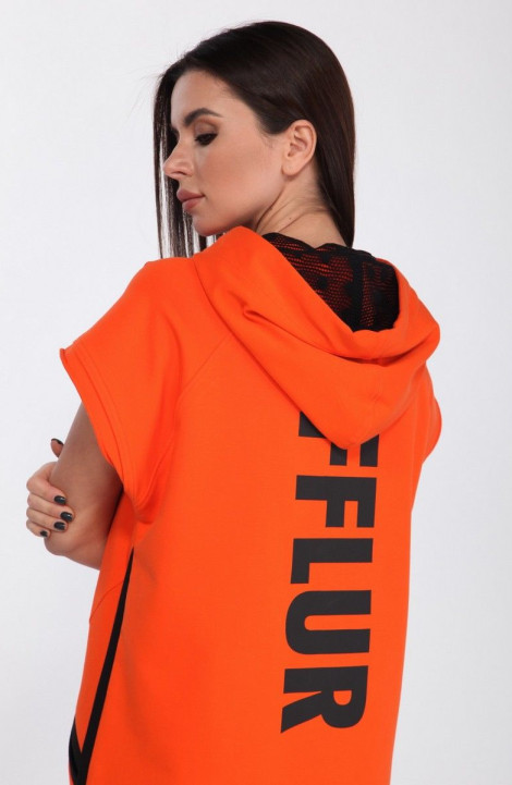 Хлопковое платье Faufilure С1182 оранж
