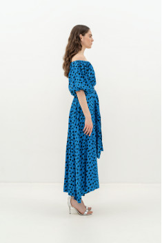 женские платья Elema 5К-109661-1-170 голубой