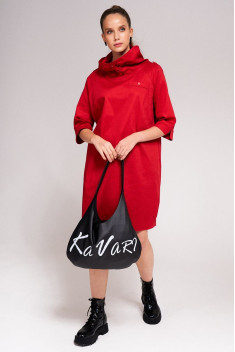 Платье KaVaRi 1004.1 красный