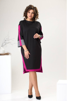 Трикотажное платье Romanovich Style 1-2465 черный
