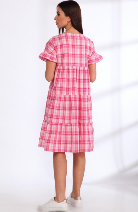 Хлопковое платье Angelina & Сompany 537 розовый