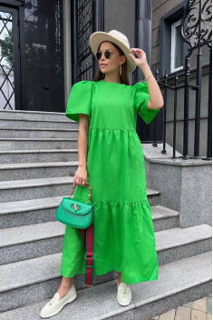 Платье Continental Fashion 0710-04 зелёный