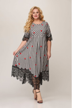 Платье Svetlana-Style 1862 черный+красный