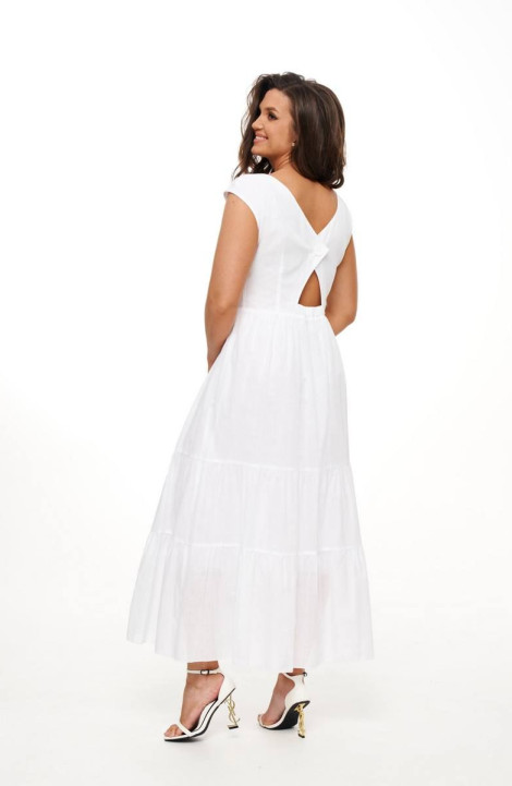 Хлопковое платье Beautiful&Free 6042 белый