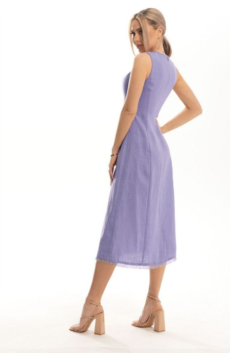 Льняное платье Golden Valley 4899 фиолетовый