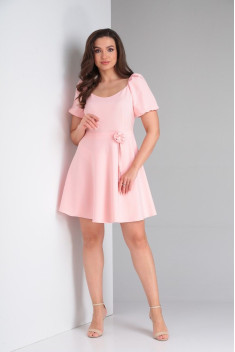 Платье Tensi 352 жемчужный_розовый