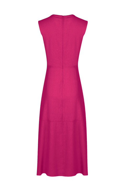 Льняное платье Elema 5К-12507-1-164 фуксия