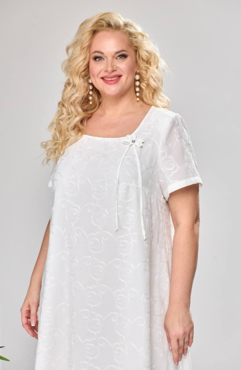 Шифоновое платье Romanovich Style 1-1332 белый