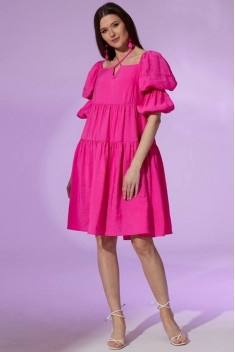 Платье Faufilure С1461 розовый