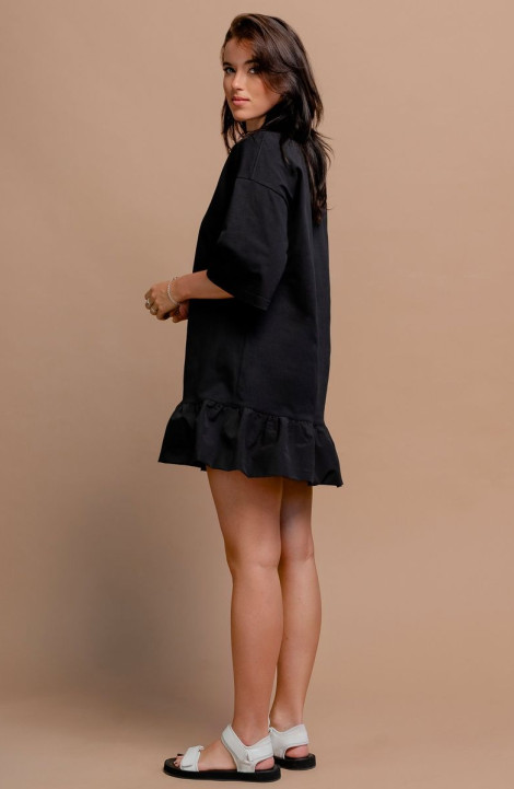 Трикотажное платье JRSy 2365 черный