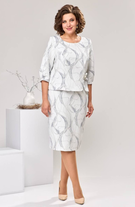 Платье Romanovich Style 1-2537 серый