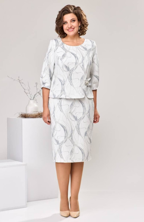 Платье Romanovich Style 1-2537 серый
