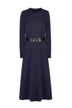 Трикотажное платье Elema 5К-118-170 синий
