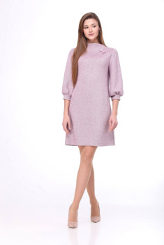 Трикотажное платье TAiER 1251 розовый