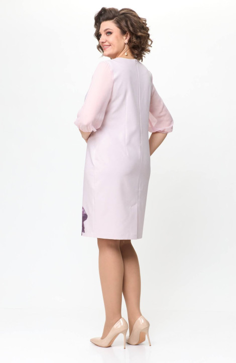 Шифоновое платье Solomeya Lux 890 розовый