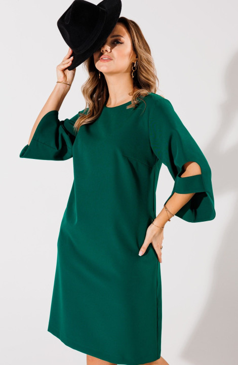 Платье Anelli 1447 зеленый