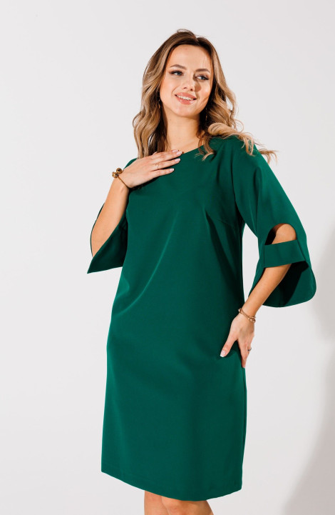 Платье Anelli 1447 зеленый
