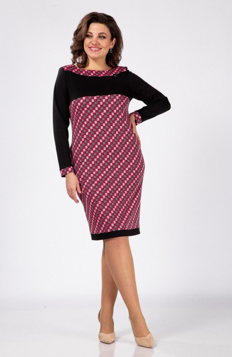 Платье Karina deLux M-1076 розовый