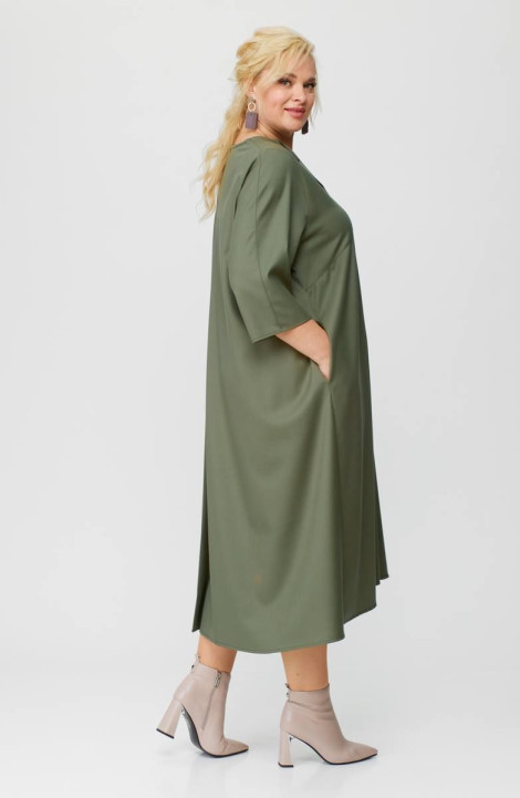Платье Avenue Fashion 0122 оливка